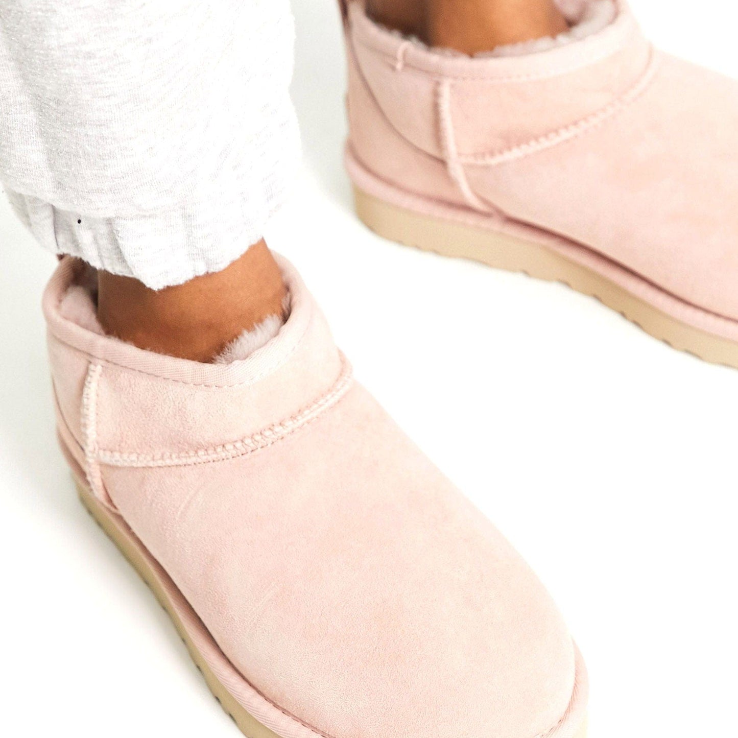 UGG Classic Ultra Mini boots in cameo rose - Kick Game