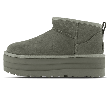 UGG Classic Mini Platform Boot Moss Green (W) - Kick Game