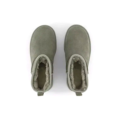UGG Classic Mini Platform Boot Moss Green (W) - Kick Game