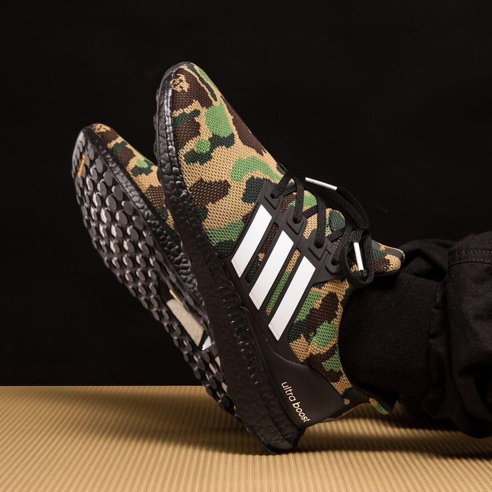 BAPE x adidas Ultra Boost Green Camo - Kick Game