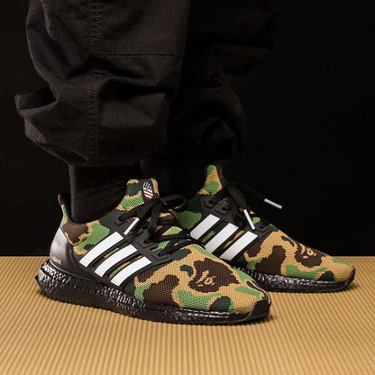 BAPE x adidas Ultra Boost Green Camo - Kick Game