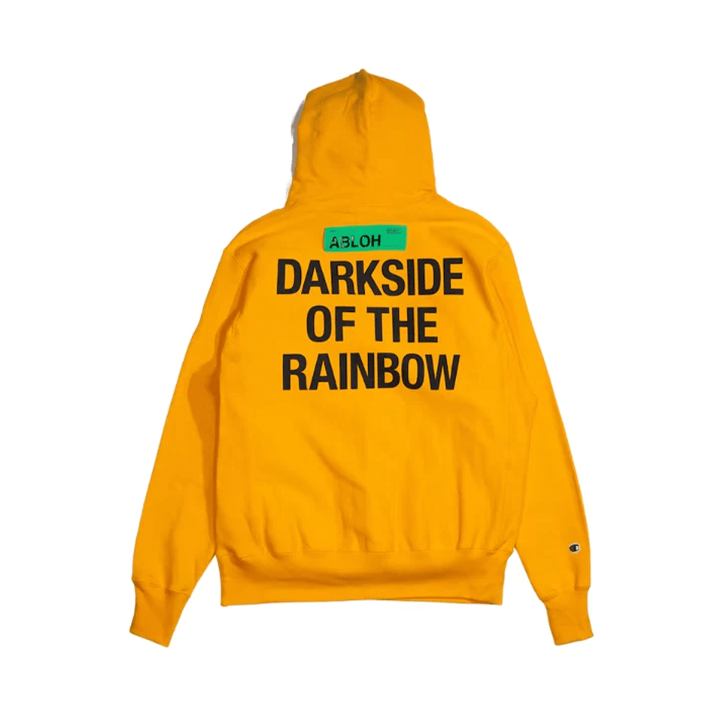 Virgil Abloh Dark Side of The Rainbow Hoodie 'Orange' - Kick Game