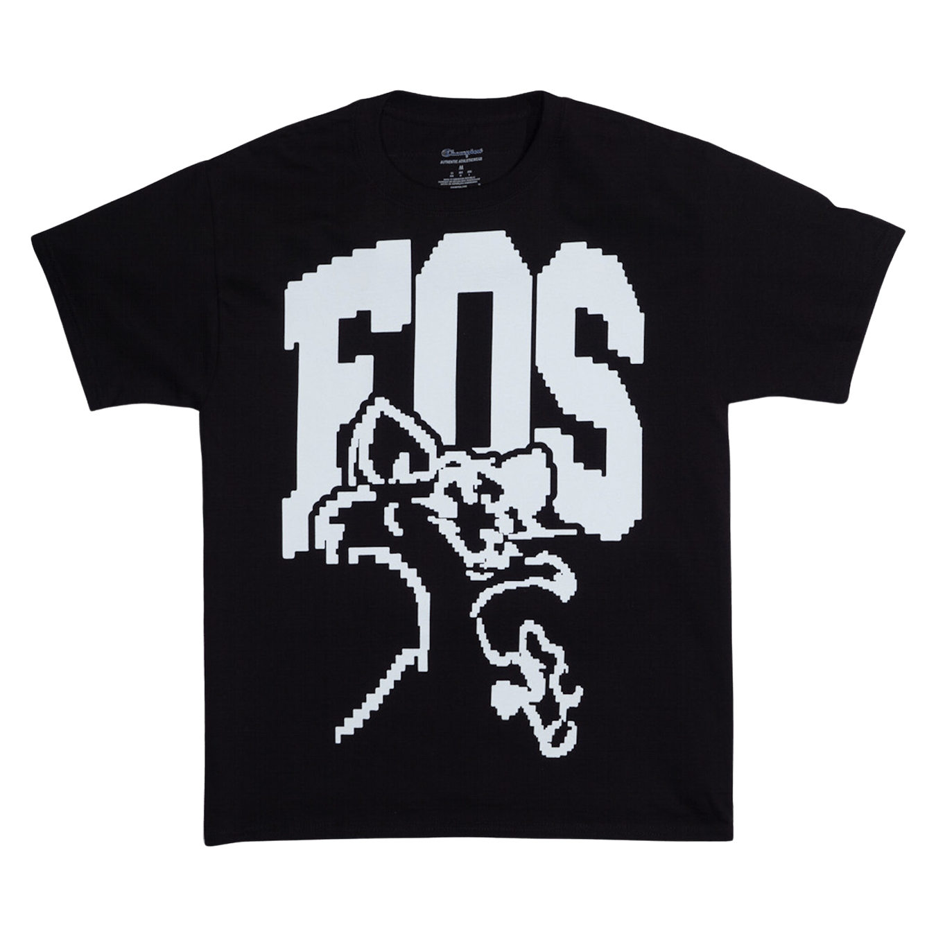 Virgil Abloh FOS CAT Pyrex Tee 'Black' - Kick Game