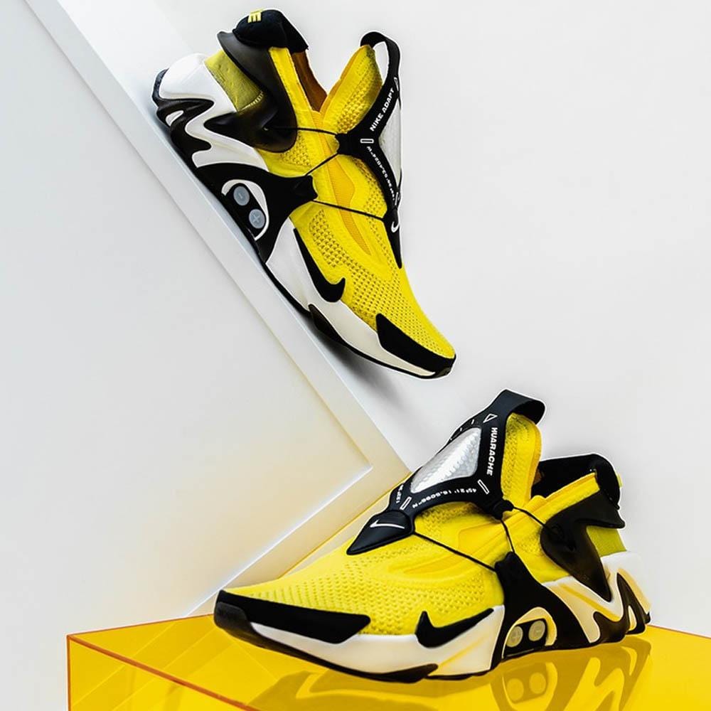 Nike Adapt Huarache Opti Yellow - Kick Game