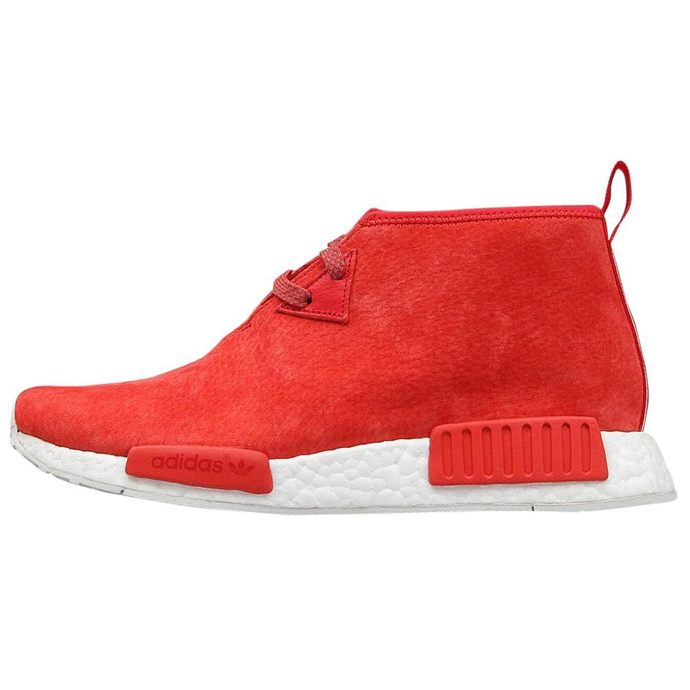 ADIDAS ORIGINALS NMD C1 CHUKKA BOOST (RED - WHITE) - Kick Game