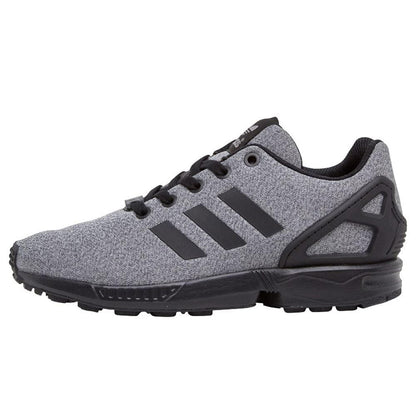 adidas Originals Boys ZX Flux Trainers Black-Black-Grey - Kick Game