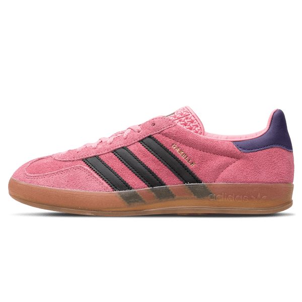 Adidas gazelle sales purple and green