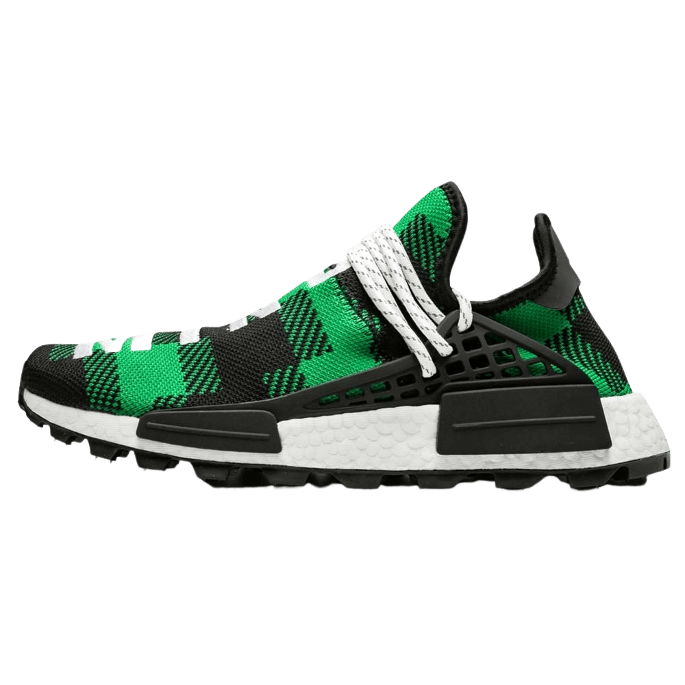 Pharrell x Billionaire Boys Club x NMD Human Race Trail 'Green Plaid' - Kick Game