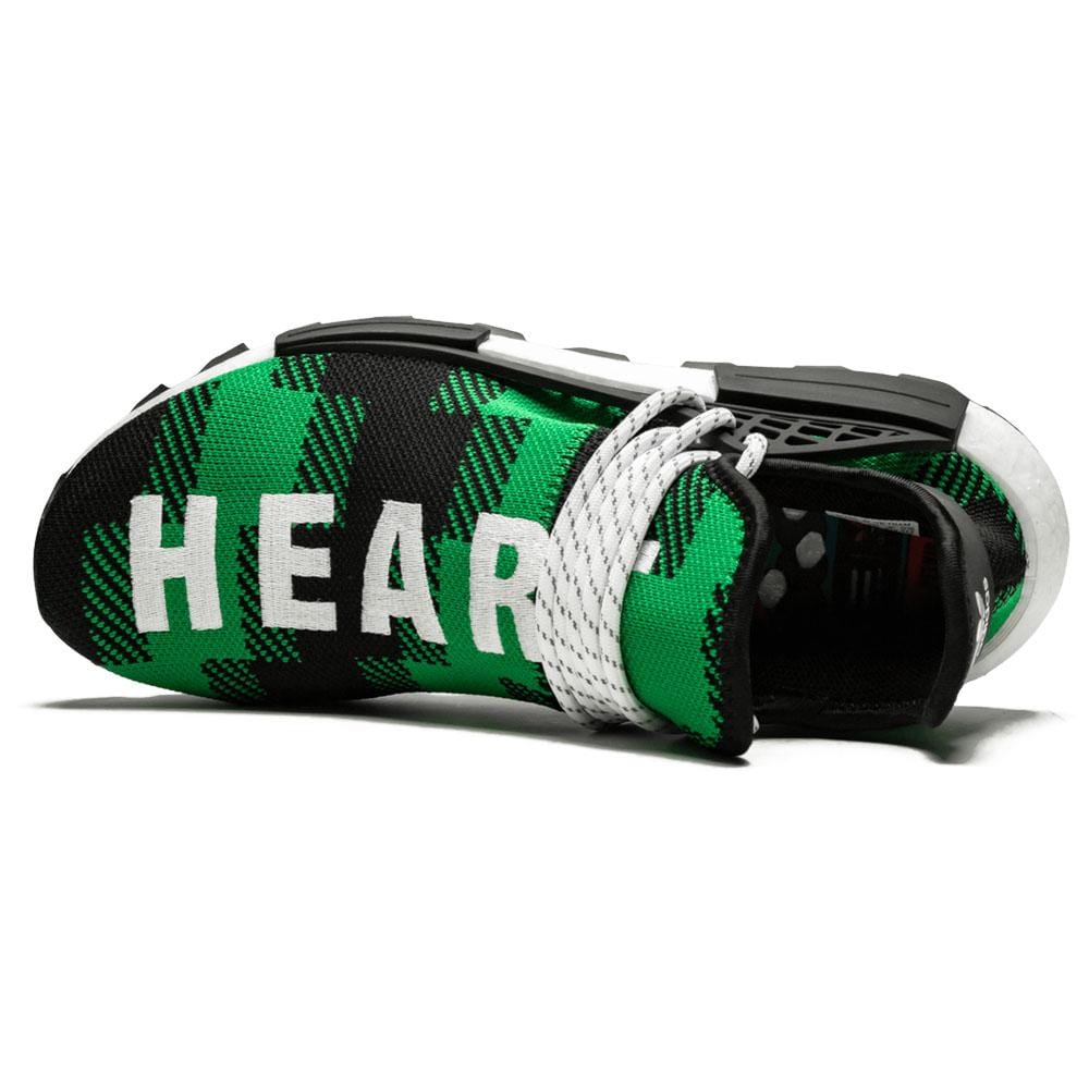 Pharrell x Billionaire Boys Club x NMD Human Race Trail 'Green Plaid' â Kick Game