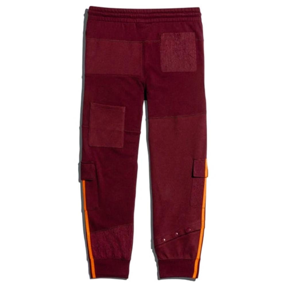 adidas Ivy Park Cargo Sweatpants Maroon/Solar Orange - Kick Game