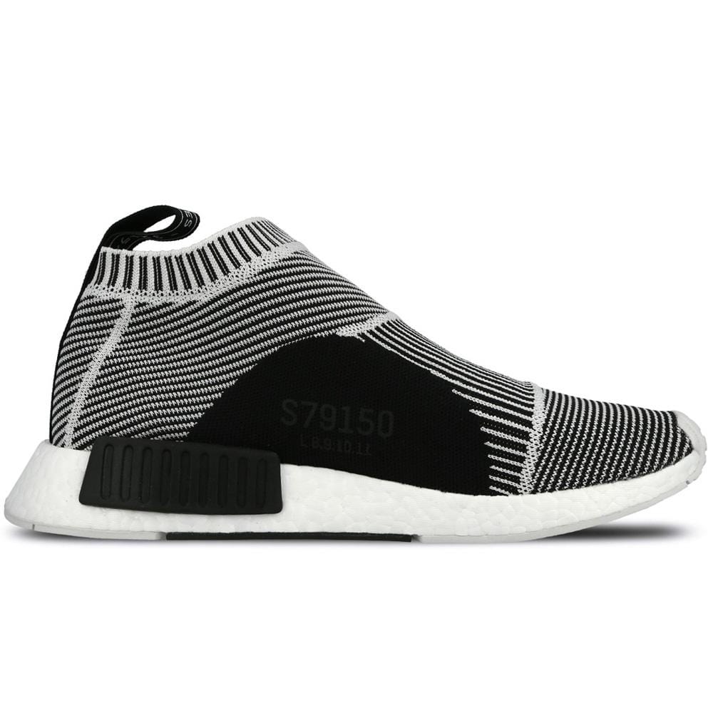 Ejendommelige Norm på vegne af ADIDAS NMD CITY SOCK PRIMEKNIT Core Black & Vintage White — Kick Game