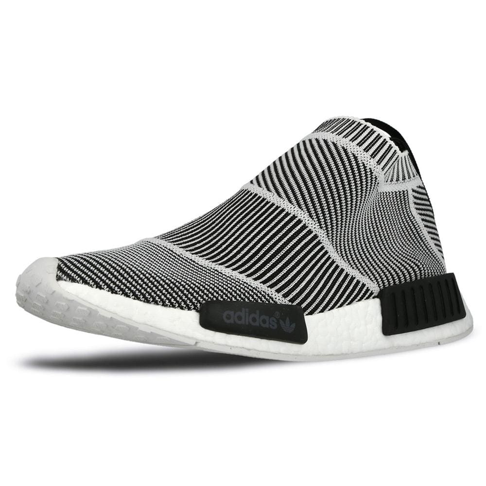 ADIDAS NMD CITY SOCK PRIMEKNIT Core Black & Vintage White — Kick