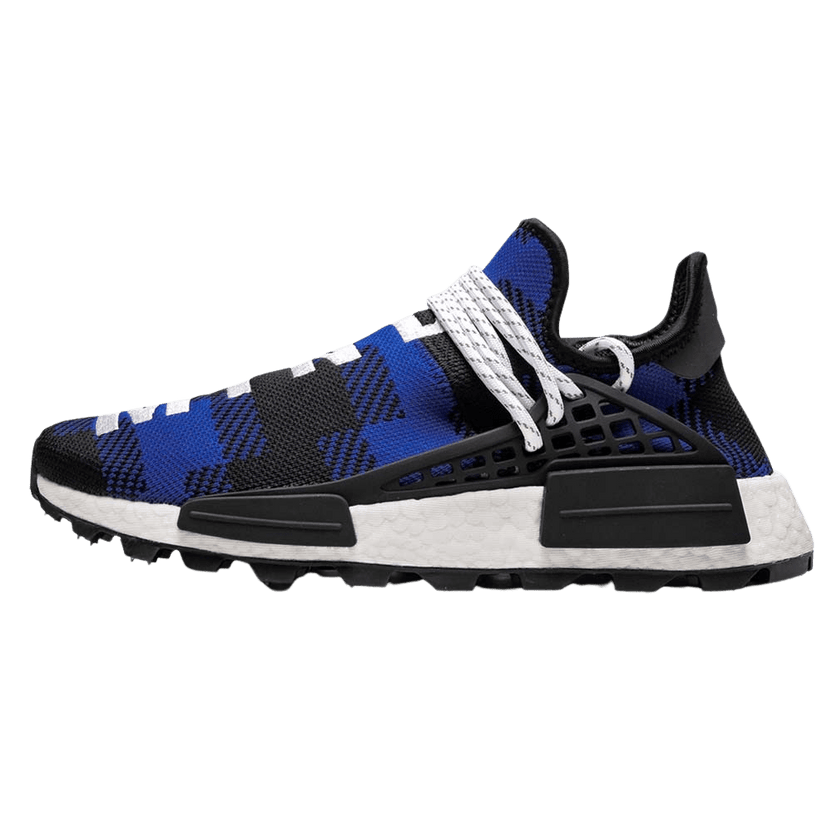 Pharrell x Billionaire Boys Club x NMD Human Race Trail 'Blue Plaid' â Kick Game