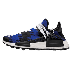 Pharrell x Billionaire Boys Club x NMD Human Race Trail 'Blue Plaid'
