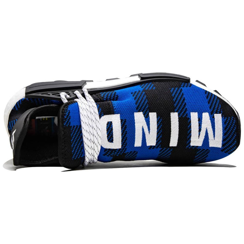 blue plaid human race