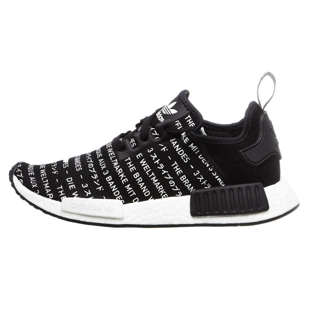 Adidas NMD_R1 Black 'Blackout-Whiteout - Kick Game