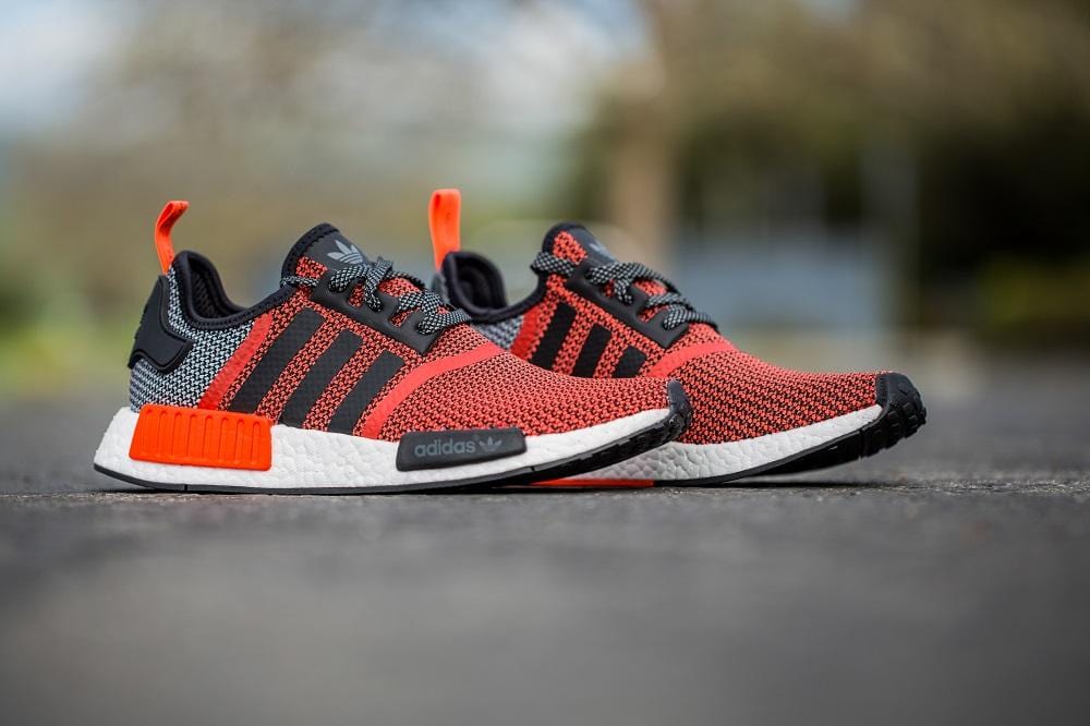 Adidas NMD R1 - Lush Red - Core Black - Running White — Game