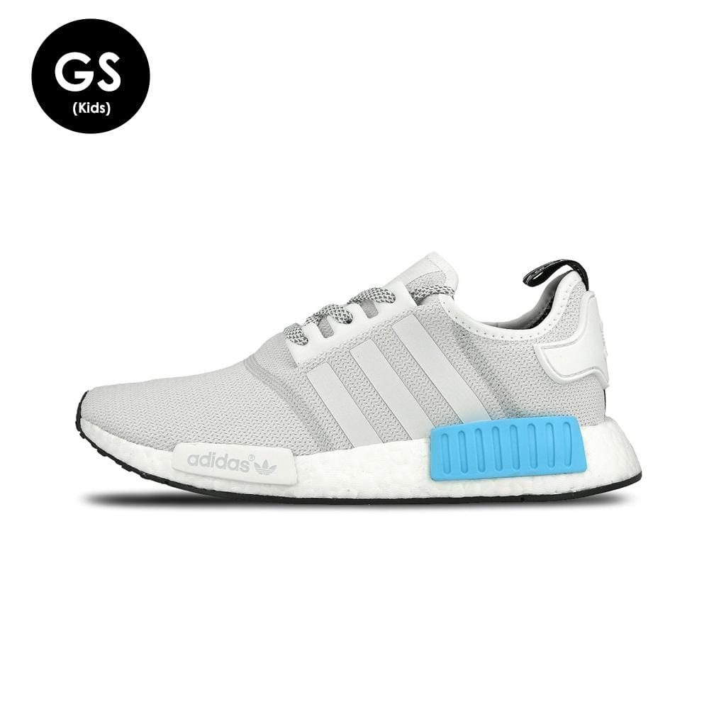 Adidas NMD_R1 Kids White-Bright Cyan - Kick Game
