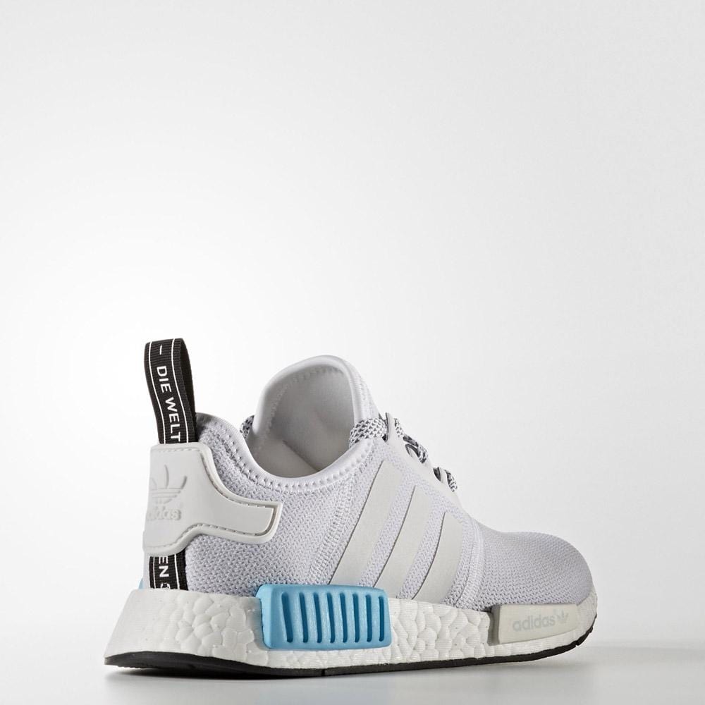 Adidas NMD_R1 Kids White-Bright Cyan - Kick Game