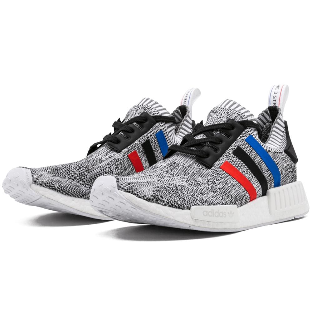 Adidas NMD_R1 Primeknit Tricolor White - Kick Game