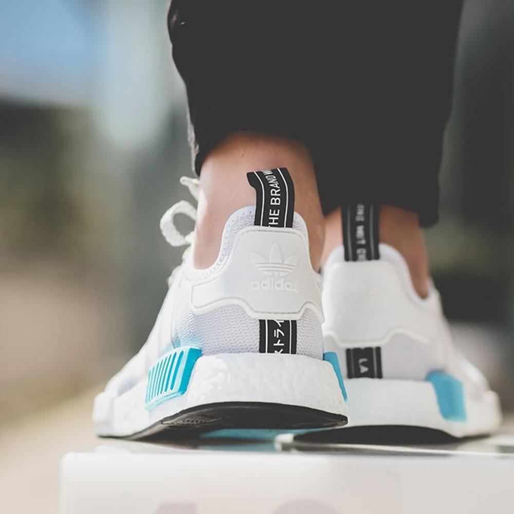 Adidas NMD_R1 Reflective White-Bright Cyan - Kick Game