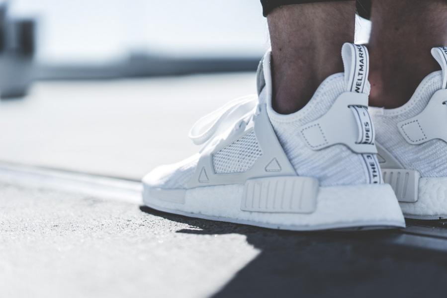 Adidas NMD_XR1 Primeknit White-Vintage White - Kick Game