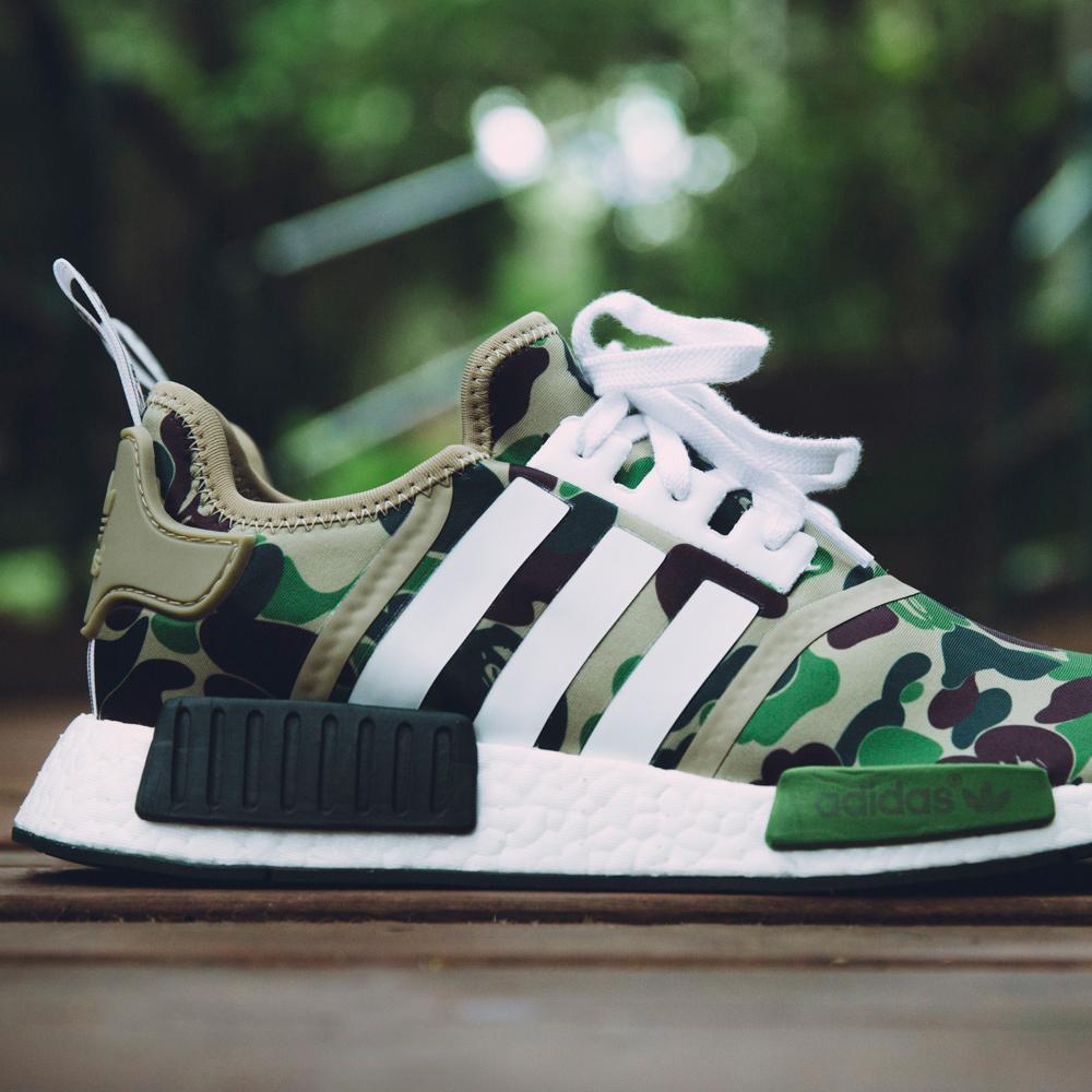 Neighborhood Nmd_r1 Bape Adidas X BAPE X Neighborhood Adidas POD
