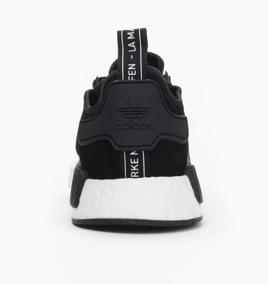 Adidas NMD_R1 Black 'Blackout-Whiteout - Kick Game