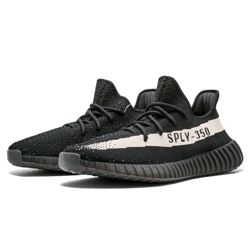 Adidas Originals Yeezy Boost 350 V2 Black-White โ Kick Game