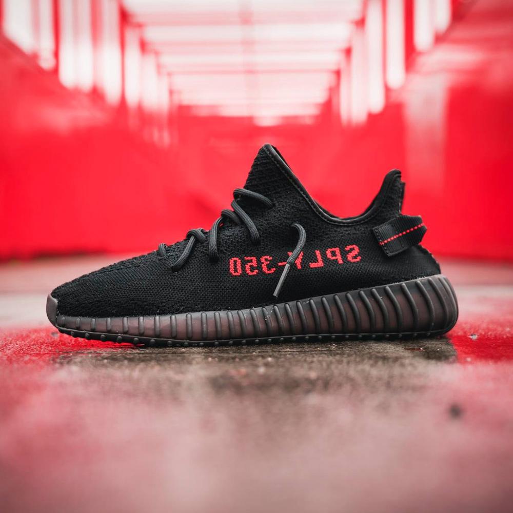 Adidas Yeezy Boost 350 V2 Core Black Red — Kick Game