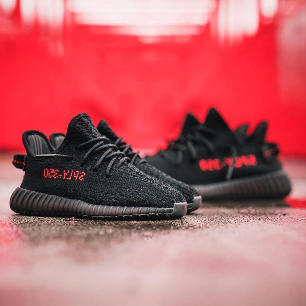 Adidas Yeezy Boost 350 V2 Core Black Red — Kick Game