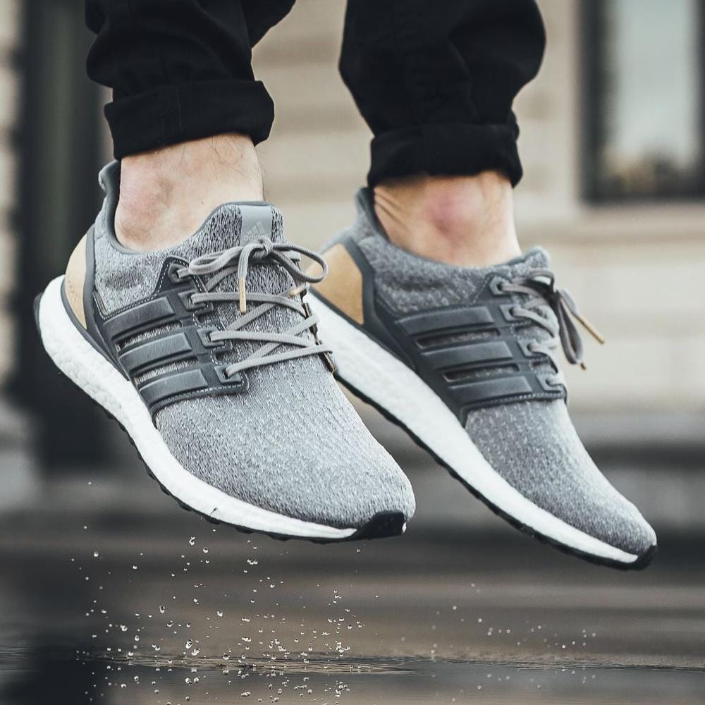 adidas Ultra Boost 3.0 LTD Mid Grey  Leather Cage - Kick Game