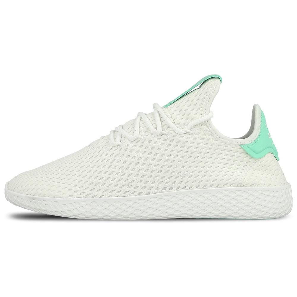 Pharrell Williams x adidas Tennis HU White-Green Glow - Kick Game