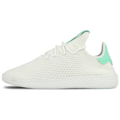 Pharrell Williams x adidas Tennis HU White-Green Glow - Kick Game