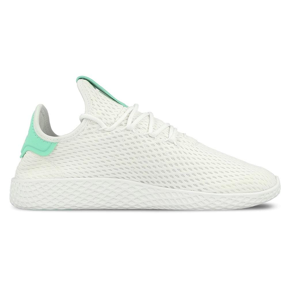Pharrell Williams x adidas Tennis HU White-Green Glow - Kick Game