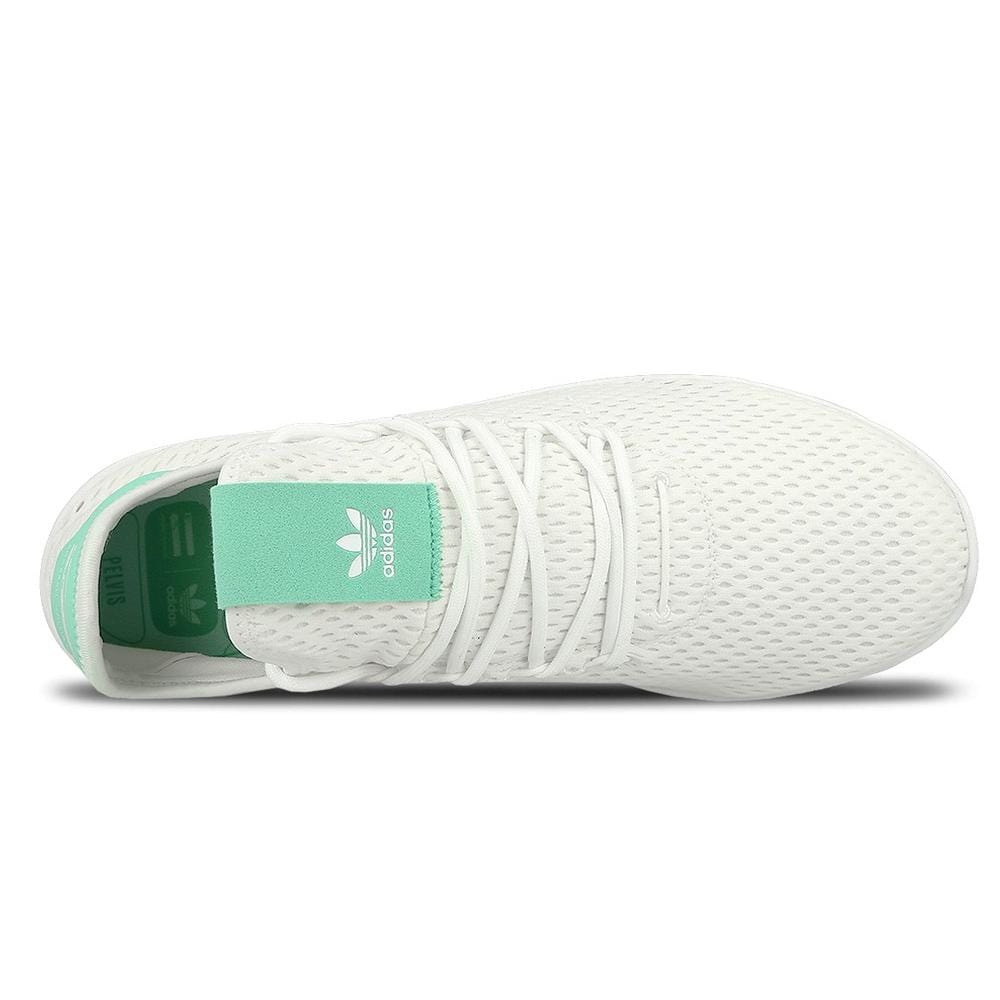 Pharrell Williams x adidas Tennis HU White-Green Glow - Kick Game