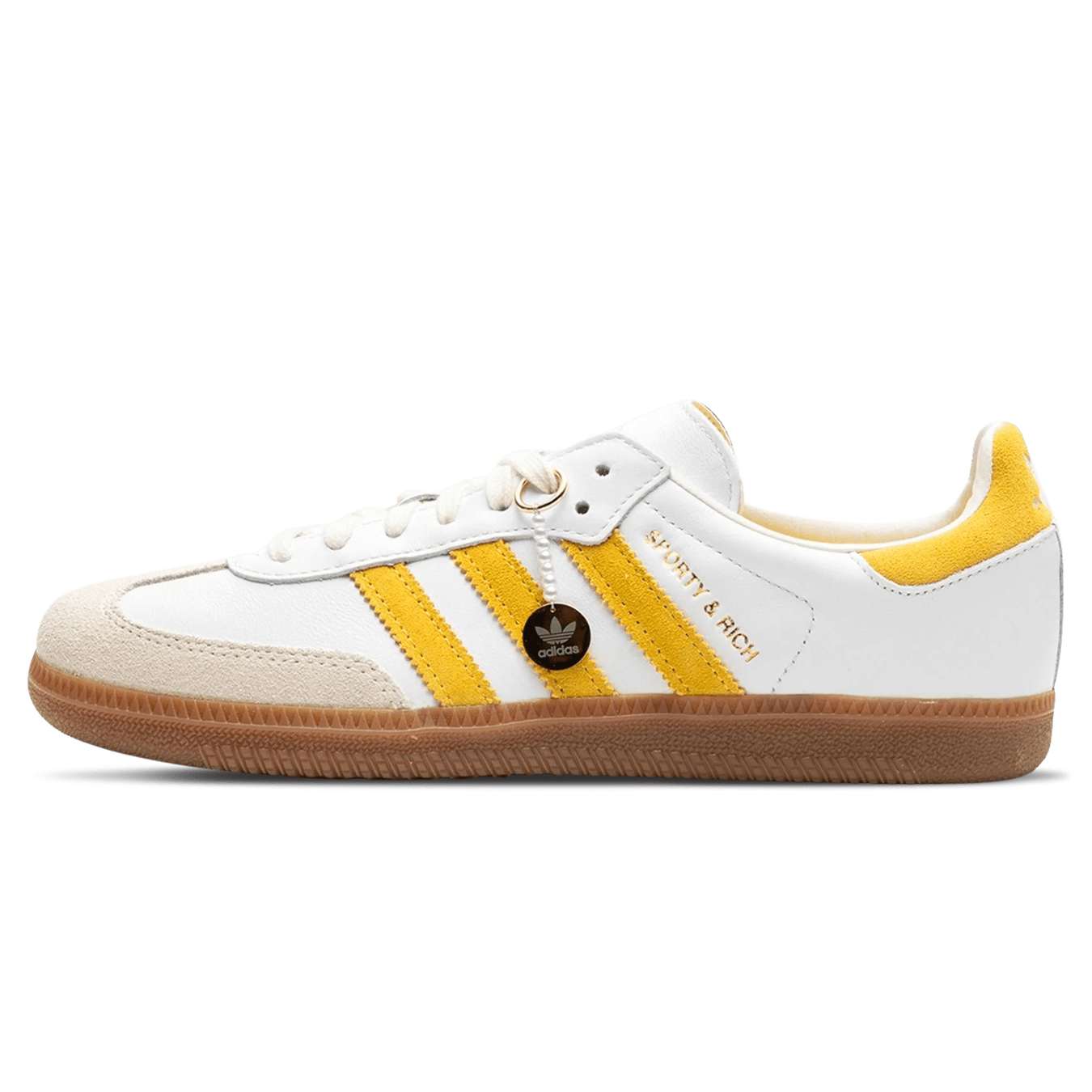 adidas Samba OG x  Sporty & Rich 'White Bold Gold' - Kick Game