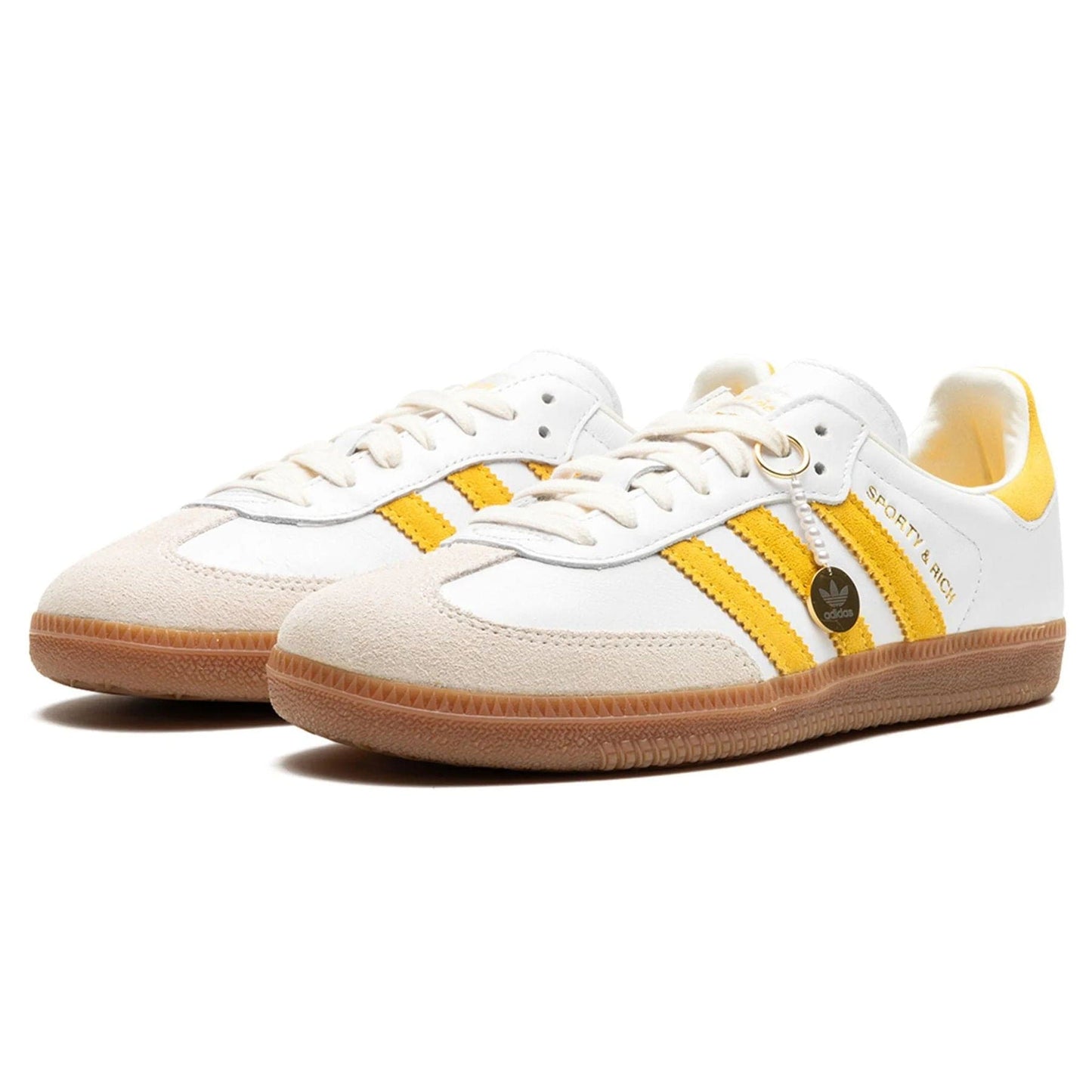 adidas Samba OG x  Sporty & Rich 'White Bold Gold' - Kick Game