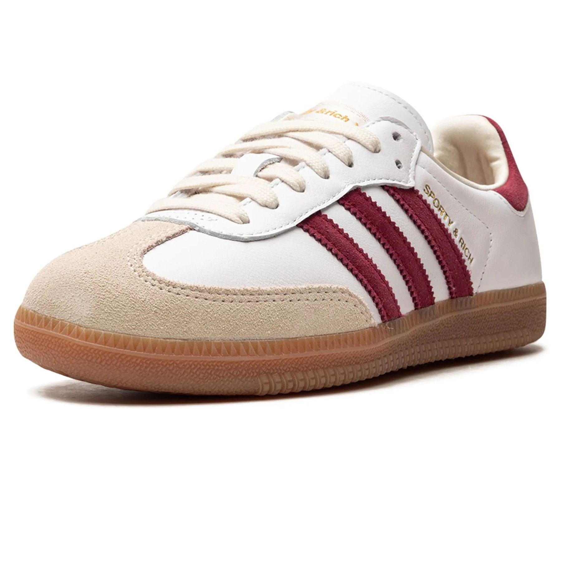 adidas Samba OG x  Sporty & Rich 'White Core Burgundy' - Kick Game