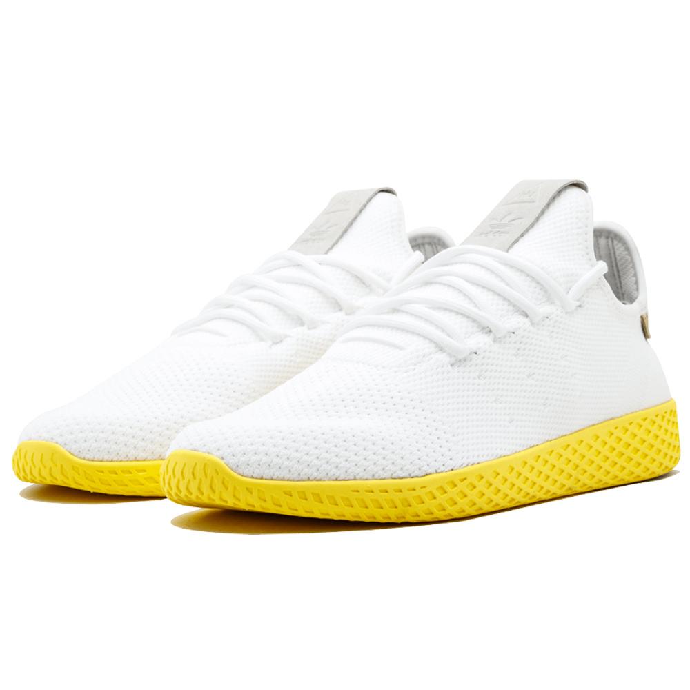 Pharrell Williams x adidas Tennis Hu White Yellow - StockX News