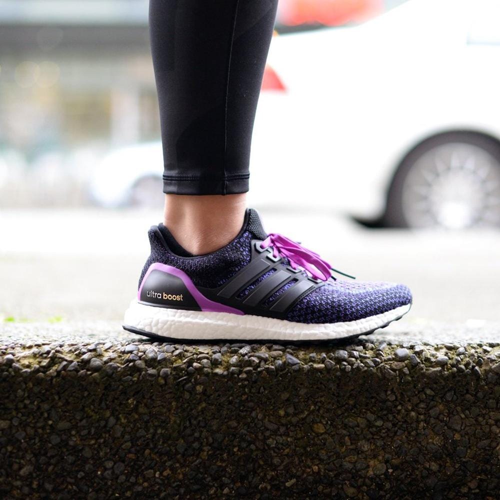 Adidas Ultra Boost WMNS "Core Black-Shock Purple" - Kick Game