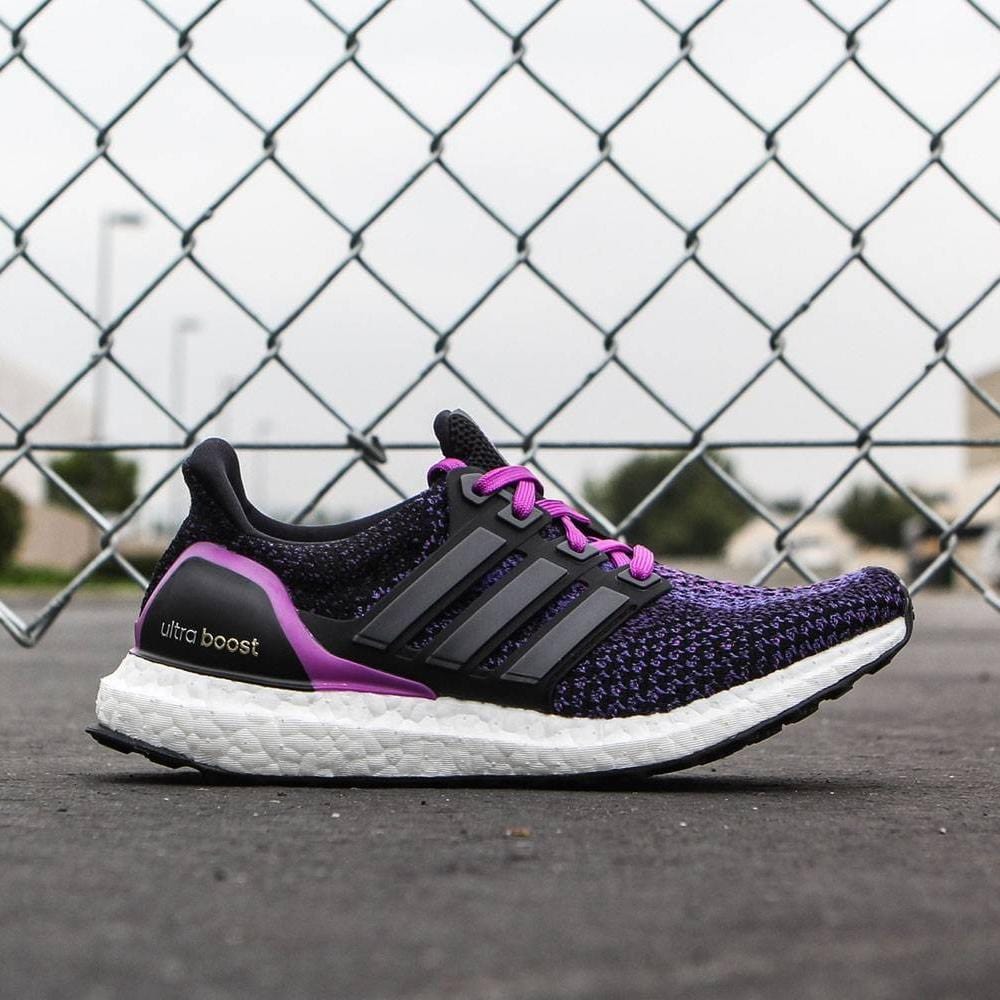 Adidas Ultra Boost WMNS "Core Black-Shock Purple" - Kick Game