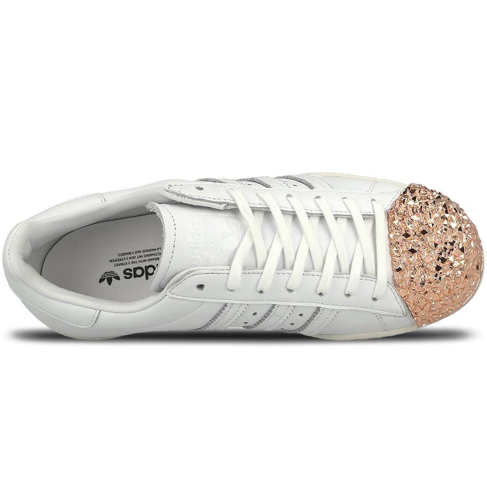 adidas Originals Superstar 80s 3D Metal Toe W (white - bronze) - Kick Game