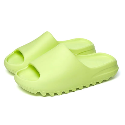 adidas Yeezy Slide 'Glow Green' - Kick Game