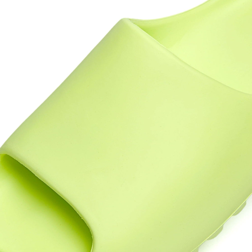 Adidas Yeezy Slide Glow Green 2021 GX6138 Size 9 Men's