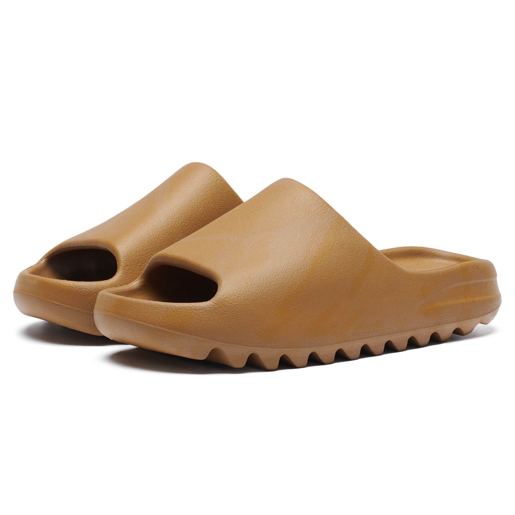 名作 Yeezy adidas Slides Game Kick — 'Ochre' 靴