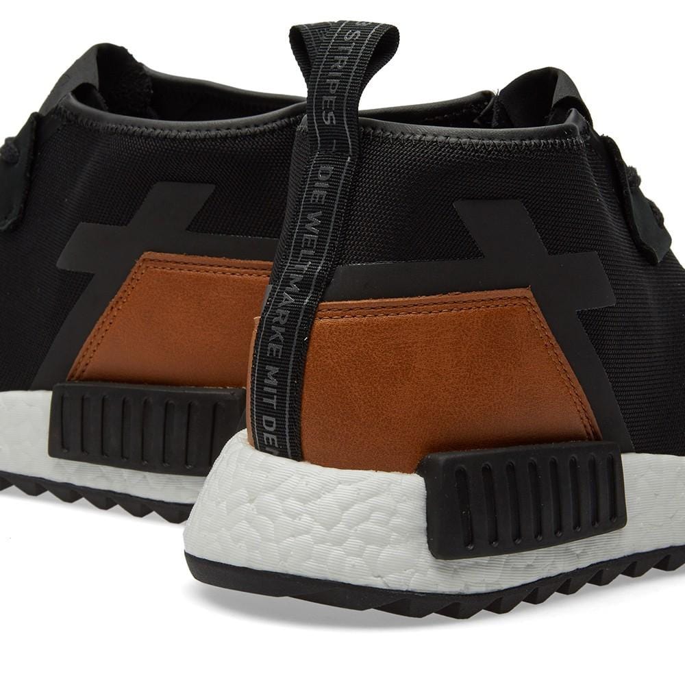 adidas NMD C1 Trail Premium Leather Core Black Kick Game