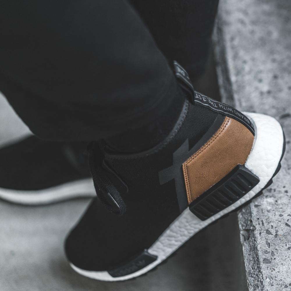 adidas NMD_C1 Trail Premium Leather Core Black - Kick Game