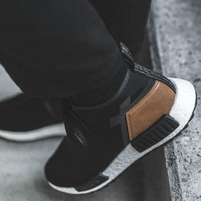 adidas NMD_C1 Trail Premium Leather Core Black - Kick Game
