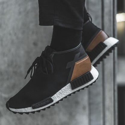 adidas NMD_C1 Trail Premium Leather Core Black - Kick Game